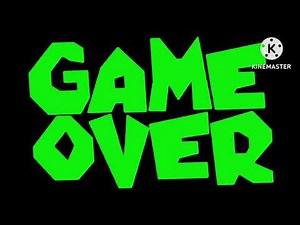 Super Mario Sunshine Game Over Green Screen
