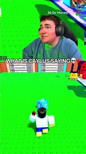 CAYLUS IS WILDING BRO 😭