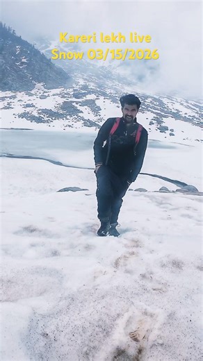 Kareri me Aaj Live Snowfall 😍 | Himachal Snowfall Update