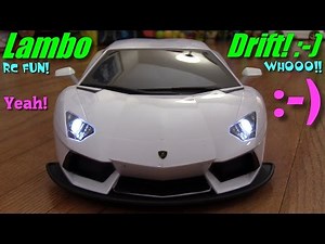 RC Car Drift! Drifting a Lamborghini Aventador Remote Control Toy Car + More Toys!!