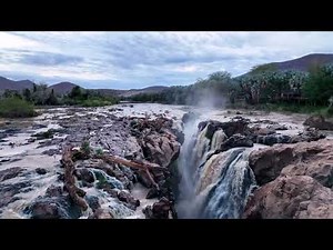 Epupa Falls in Namibia from DJI MAVIC 3