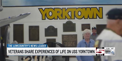 VIDEO: Veterans share experiences of living on USS Yorktown