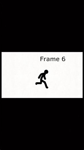 Frame by Frame Run Animation on FlipaClip #flipaclip #stickman #animation #capcut #edit #memes #lol