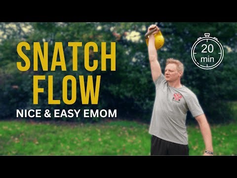 Nice & Easy Kettlebell Snatch EMOM | 20-Minute Flow for Perfect Form