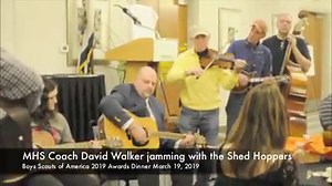 9.2K views · 97 reactions | Martinsburg High School Head Football Coach David Walker and the Shed Hoppers jamming to “Country Roads” at the Boy Scouts of America Shenandoah Area Council 2019 Distinguished Citizen Awards Dinner Tuesday evening in Martinsburg. | The Journal, Martinsburg, WV | Facebook