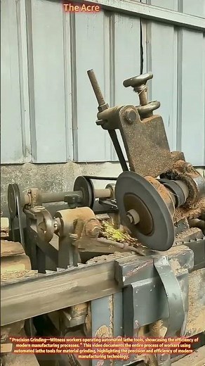 Automated Lathe Grinding: The Embodiment of Manufacturing Precision