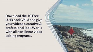 10 Free LUTs Pack Vol. 3 For Creative Color Grading