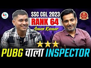 SSC CGL 2023 TOPPER AIR:64 AMAN KUMAR | WITH RAKESH YADAV SIR