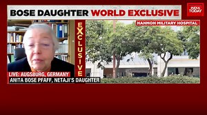 1.1K views · 32 reactions | "Nehru-Gandhi generation was not so much aware of Neta ji's contribution and not so much willing to recozgnise his contribution," says Subhas Chandra Bose’s daughter Anita. #ITVideo Aishwarya Paliwal | India Today | Facebook