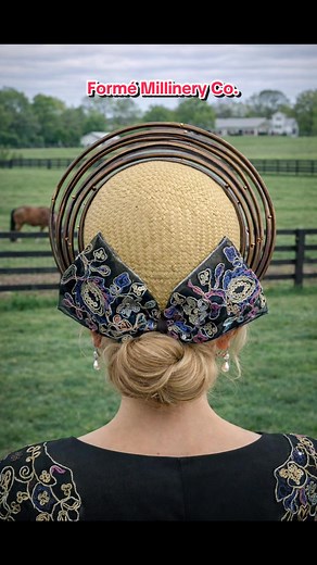 Exquisite Gold Crown Fascinator by Formé Millinery