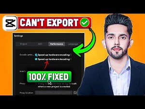 How To Fix CapCut Can't Render-Export Video Error | Windows amp; MacBook (2025 New Method)
