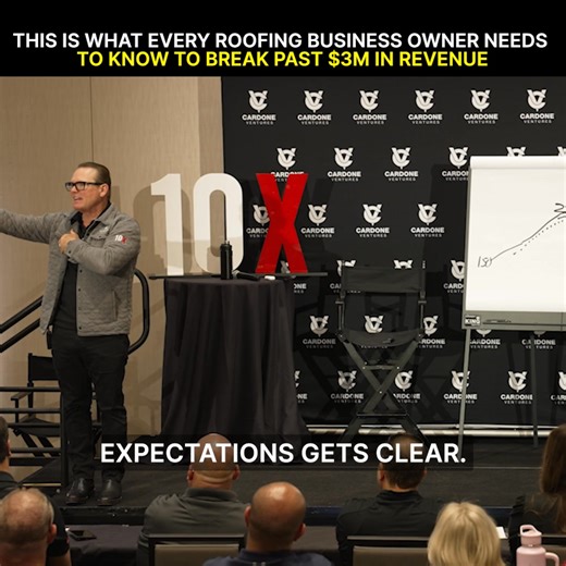 1K views | Roofing business owners: 97% of businesses fail in 10...