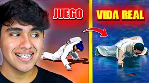EMOTES de FREE FIRE en la VIDA REAL!! | Kreck