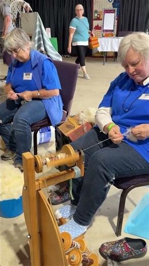 Wool Spinning at the Sheep and Wool Festival | October 11, 2025 | Dayton, PA