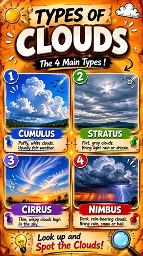 The Secret Meaning of Different Clouds ☁️😲
