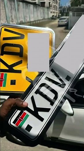 It's official KDV number plates series are officially on the road Where are Kenyans getting money? 🤑