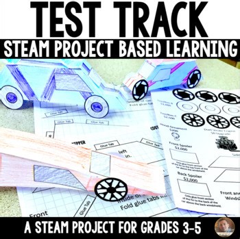 Test Track STEM / STEAM Challenge | Race Car Project Based Learning | Grades 3-6
