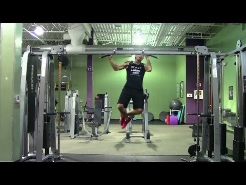 Side-to-Side Pull Ups - HASfit Back Exercise Demonstration - Hard Pull Up - Advanced Pullup