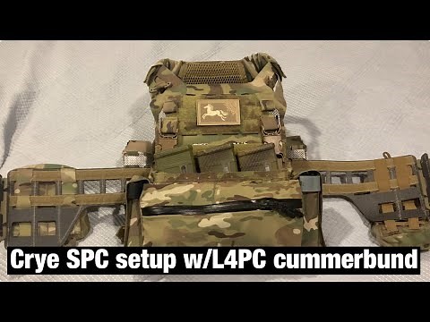 Crye SPC setup with L4 Performance cummerbund