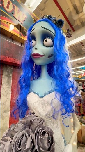 Corpse Bride animatronics at Spirit Halloween, back for 2025! Awesome Movie Props. #shorts