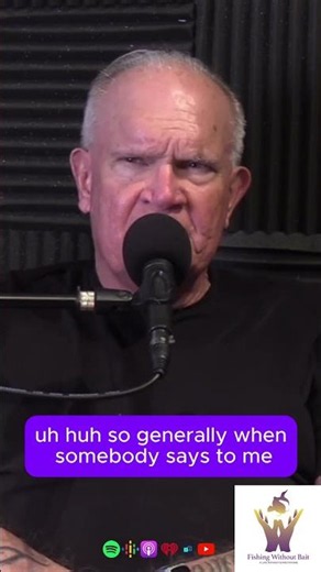 "When somebody begins talking about the character defects of other people..."