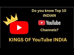10 Most Subscribed YouTube Channels in India 2025 | T-Series to SET India