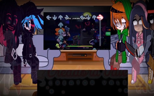 °Fnf Corruption react to Fnf FCL Corruption - Week 1 Complete° // Fnf AU // Leer