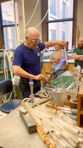 1K views · 12 reactions | When all that stands between a researcher and her discovery is a piece of lab glassware, resident glassblower Roy Wentz often steps in to help. Wentz runs the glassblowing shop, which has been housed in LSA’s Department of Chemistry since the 1940s. #UMich #glassblowing #chemistry | University of Michigan College of Literature, Science, and the Arts | Facebook
