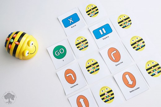 Robótica Educativa con Bee Bot + Cartas de Secuencia para imprimir – Creciendo Con Montessori