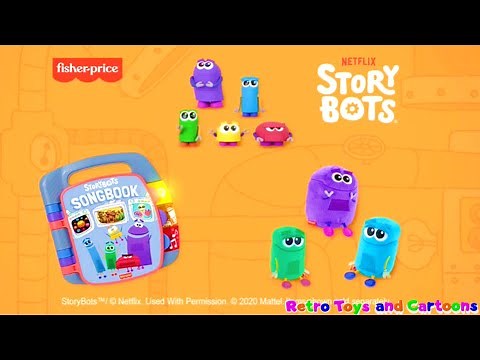 StoryBots Fisher price Toys Commercial Retro Toys and Cartoons