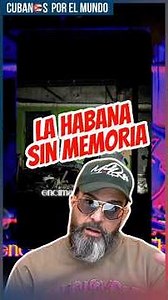 Cuban denounces the destruction of Havana, incl.