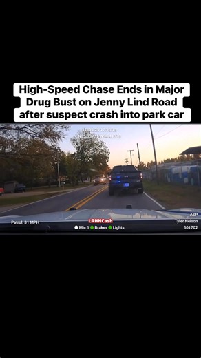High-Speed Chase Ends in Major Drug Bust on Jenny Lind Road after suspect crash into park car | LRHN