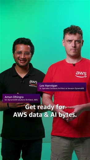 Real solutions for real challenges. 🛠️💡🤔 #AWS Data & AI Bytes brings you demos & insights from customer teams building #generativeAI apps, scaling data platforms, & modernizing with AWS services for databases, analytics, & AI. Learn more. 👉 https://go.aws/4o7Uxpr #AWSforData | Amazon Web Services