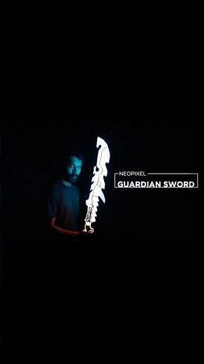 Guardian Sword from Zelda learn.adafruit.com/breath-of-the-wild-guardian-sword-led-3d-printed