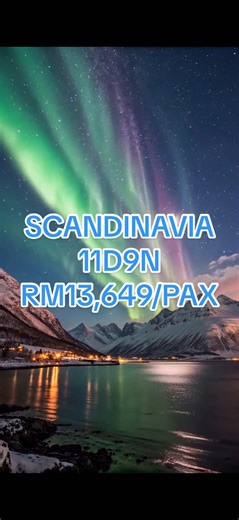 Experience the best of Scandinavia in one unforgettable journey. 🇩🇰 Denmark 🇸🇪 Sweden 🇳🇴 Norway Highlights include: 🚂 Flåmsbana Scenic Train 🛶 Fjordsafari Boat 🚢 Nordic Overnight Cruise 🛡 Viking Village experience 💰 From RM13,649 per person 📅 Available dates: 19-29 Aug 30 Aug – 7 Sept (2 seats left) 10-20 Sept 📩 DM SCANDI for booking #Scandinavia #Denmark #Sweden #Norway #JomTravelEurope