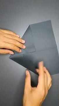Jet paper airplane tutorial