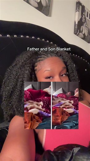 Mom catches her husband cuddling under a blanket with their grown son 🫢☕️ #fypシ #fatherson #blanket #trending #uncomfortable
