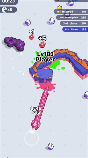 snake class 🐍 VIP best gameplay 1496 #snake #snakeclash #snakegame