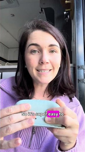 Meet Caity, a caravan storage solution suitable for wet areas! #caravan #vanlife