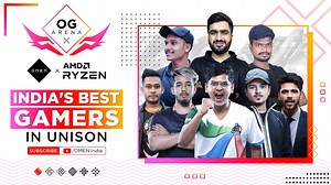 1.6K views | A Gaming Fest with Superstars | OG Arena OMEN x AMD...