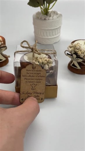 Remembrance Candle Favor, in Loving Memory Gift, Celebration of Life Keepsake, Sympathy Candle, Funeral Favors for Guests - Etsy