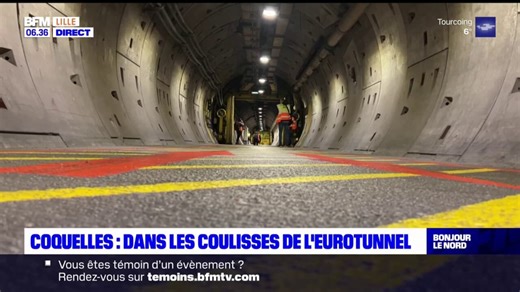 Coquelles: dans les coulisses de l'Eurotunnel