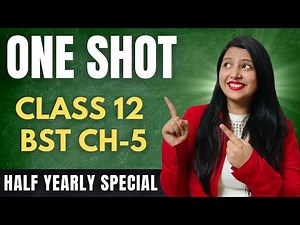 Class 12 BST Ch 5 | ORGANISING | ONE SHOT