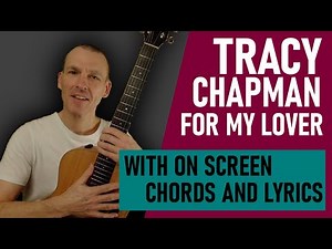 Guitar Lesson Play Along || Tracy Champan 'For My Lover'