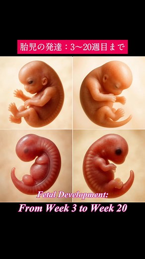 Fetal Development from 3 to 20 Weeks: What to Expect