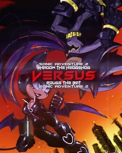 SA2 Shadow vs. SA2 Rouge