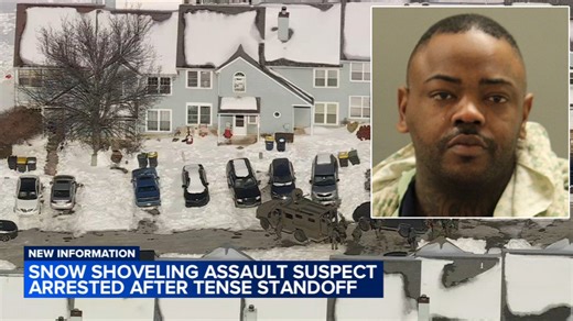 Snow shoveling argument leads to assault, standoff in Delaware