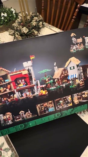 Lego medieval village!