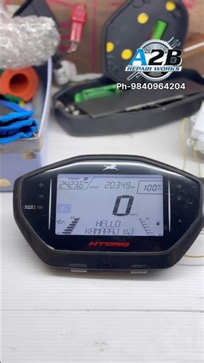 TVS Ntorq Display Burned by Sun ☀️🔥 | Restored Like Brand New! 🔧✨