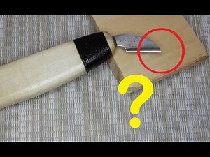 Как сделать ОСТРЫЙ КОНЧИК / Knife For Wood Carving